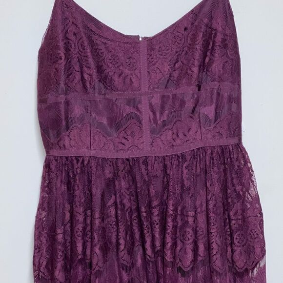 NWT BB DAKOTA X STEVE MADDEN Women's Galena Lace Fit N Flare Dress Womens Sz 2 - Picture 6 of 8